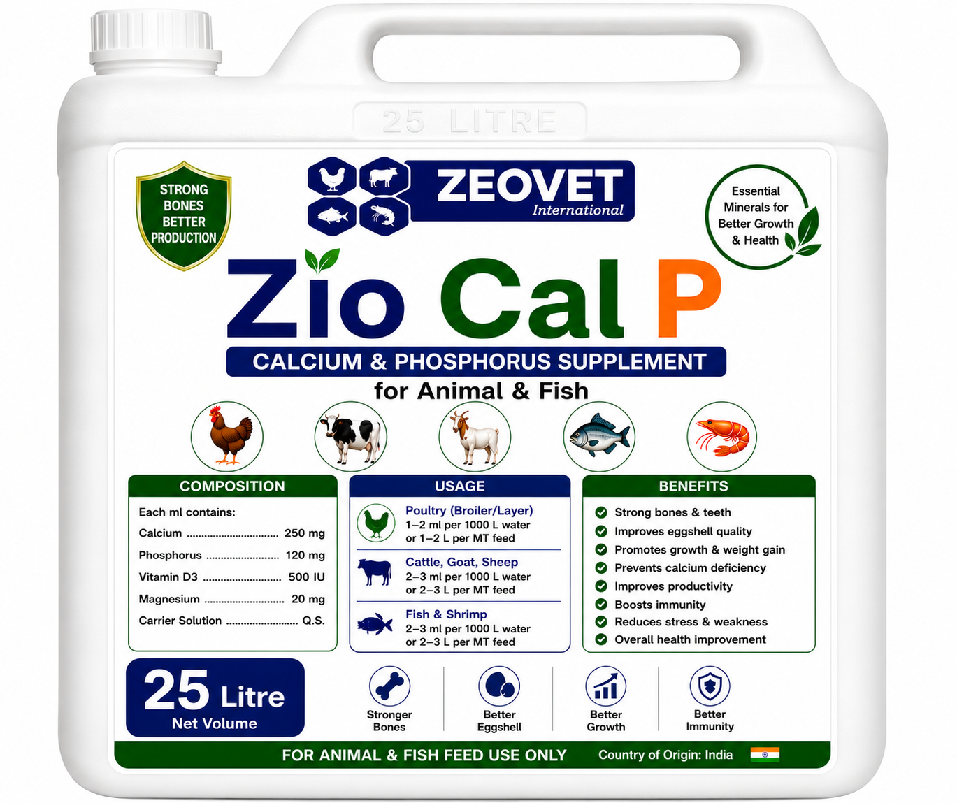 Zio Cal P 25 Litre